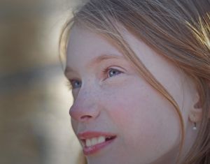 EDMONTON - Young Girl Freckles